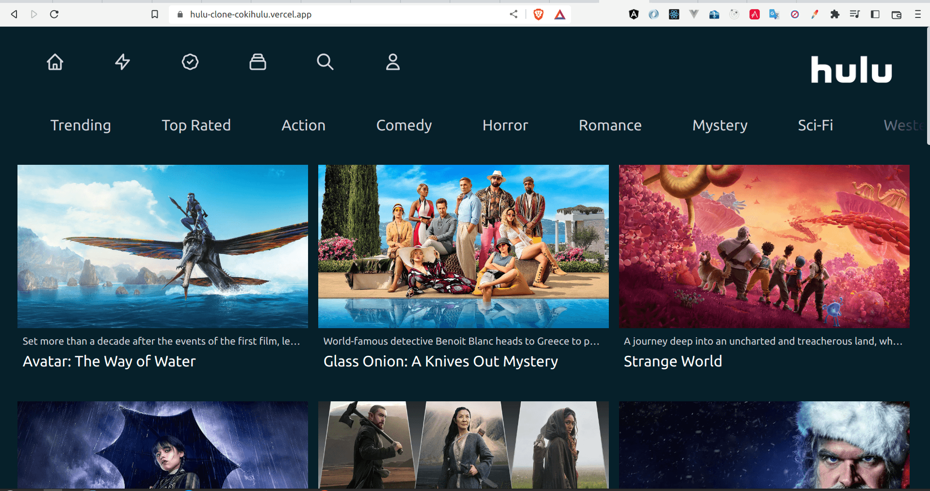 Hulu Clone